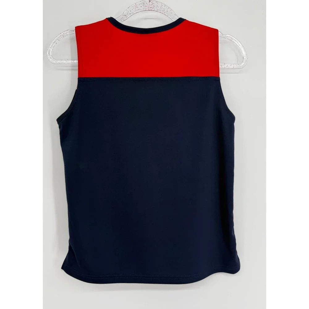 NFL New England Patriots Girls Sz XL 16 Cheerleader Set Tank Top & Pleated Skirt